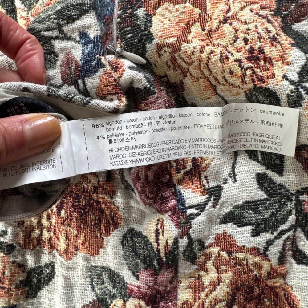 Zara Multicolor Floral Mini Skirt - Picture 5 of 6